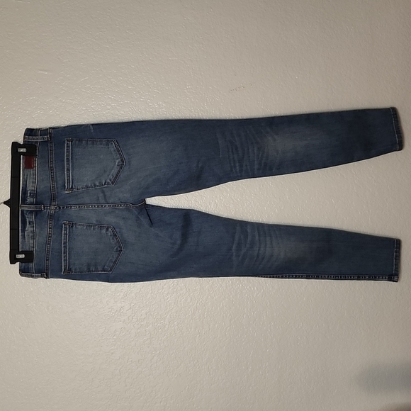 Whetherly Cooper Distressed High Waist Skinny Jeans in Medium Brienz - Picture 6 of 14